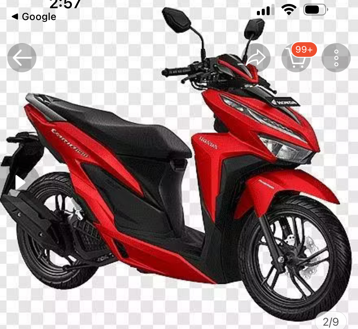 Click 150 cc Red